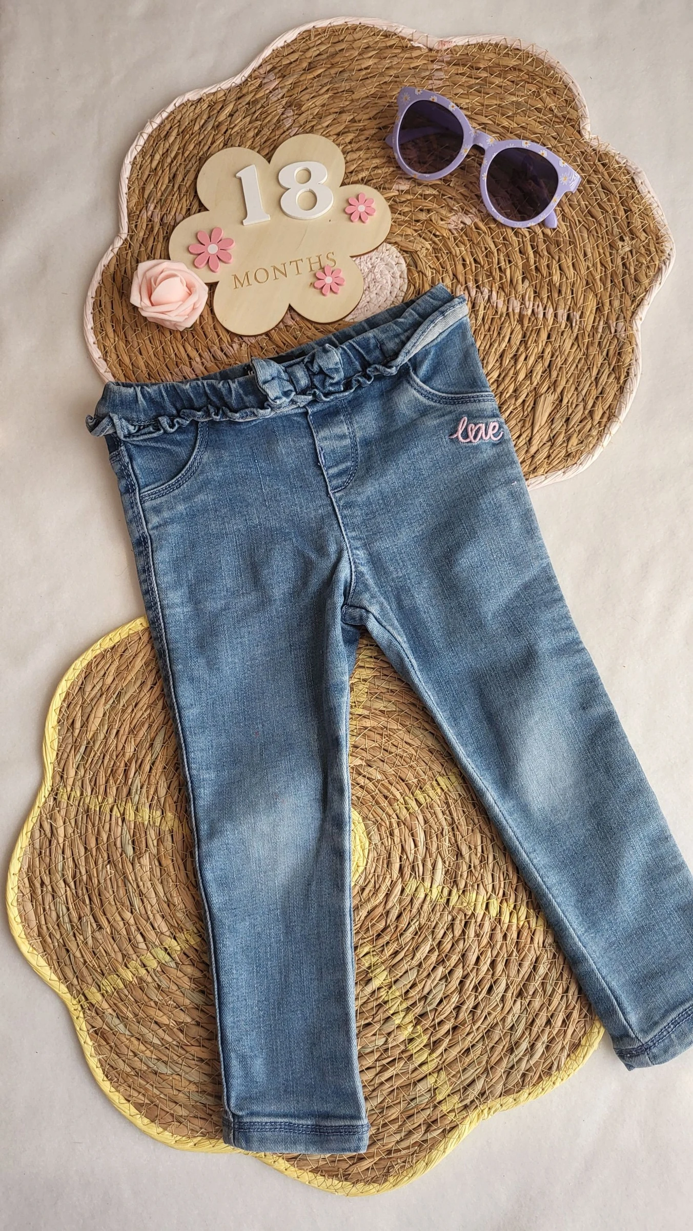 Jeans fille 👧 18 mois
